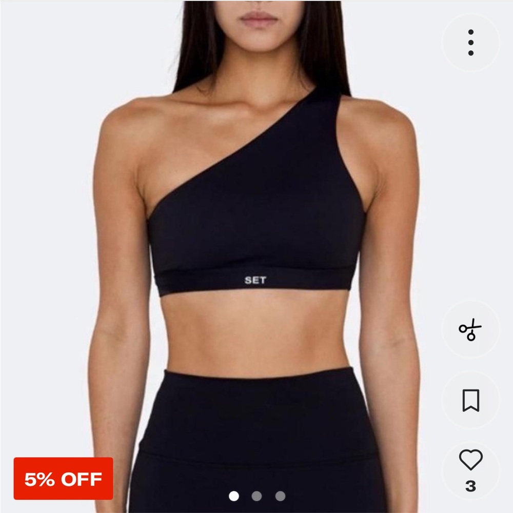 set active power shoulder bra